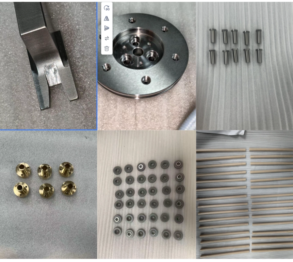 Consumer electronics related precision machined component mix two